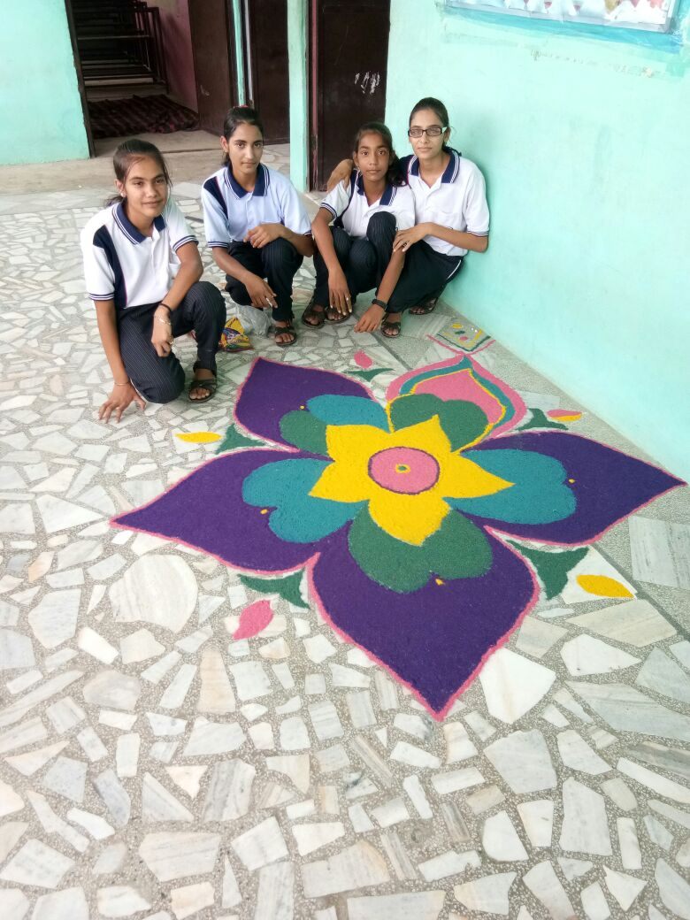 Rangoli competition