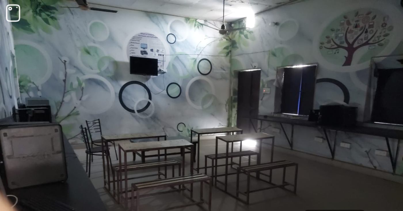 Smart activity room with digital screens
